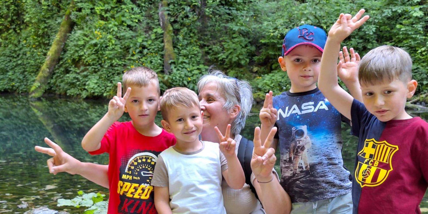 Izlet djece i roditelja skupine Zečići